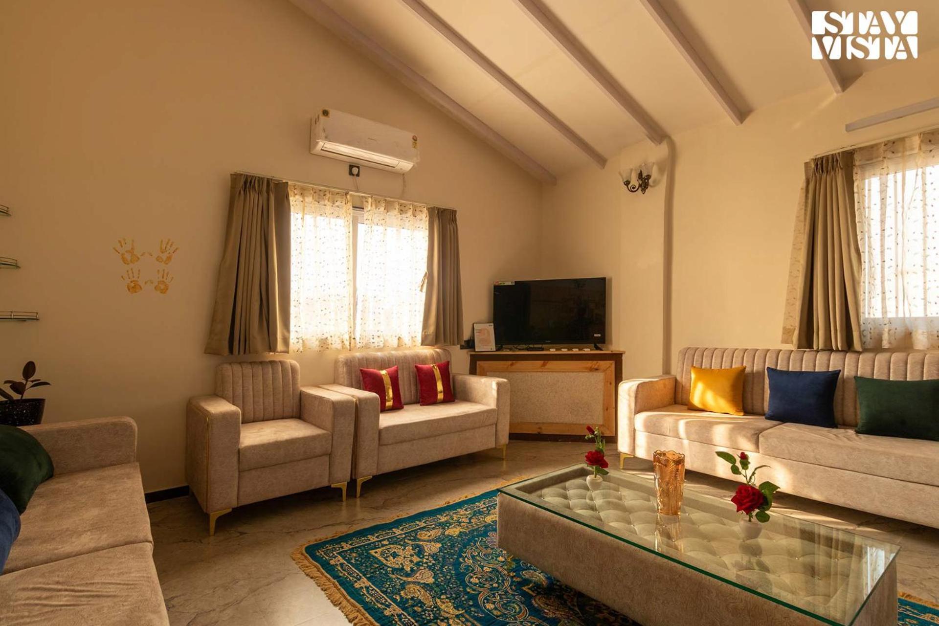 Stayvista'S Harvest Haven - Pool-View Villa With Deck & Machan Near Sula Nashik Exterior photo